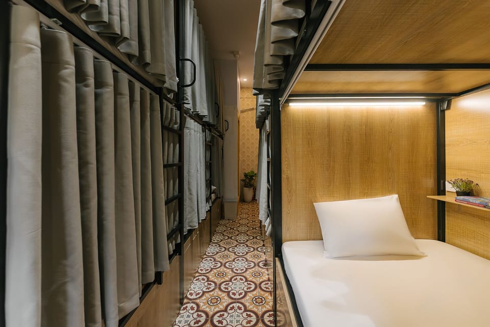 Basic Shared Dormitory, City View | Iron/ironing board, WiFi (free)