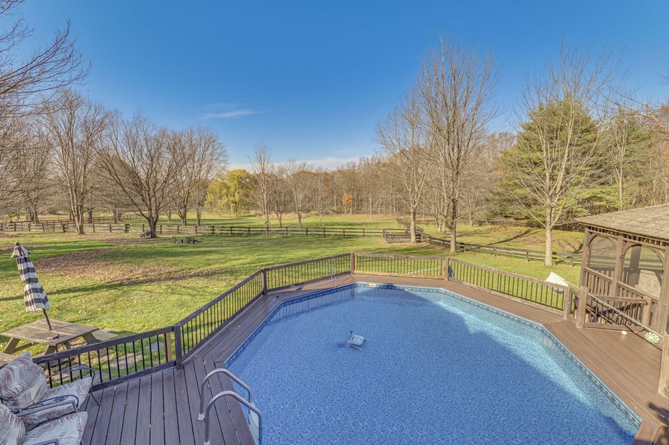 Private Seasonal Pool | Grill | Outdoor Dining Areas | Fully Fenced Yard