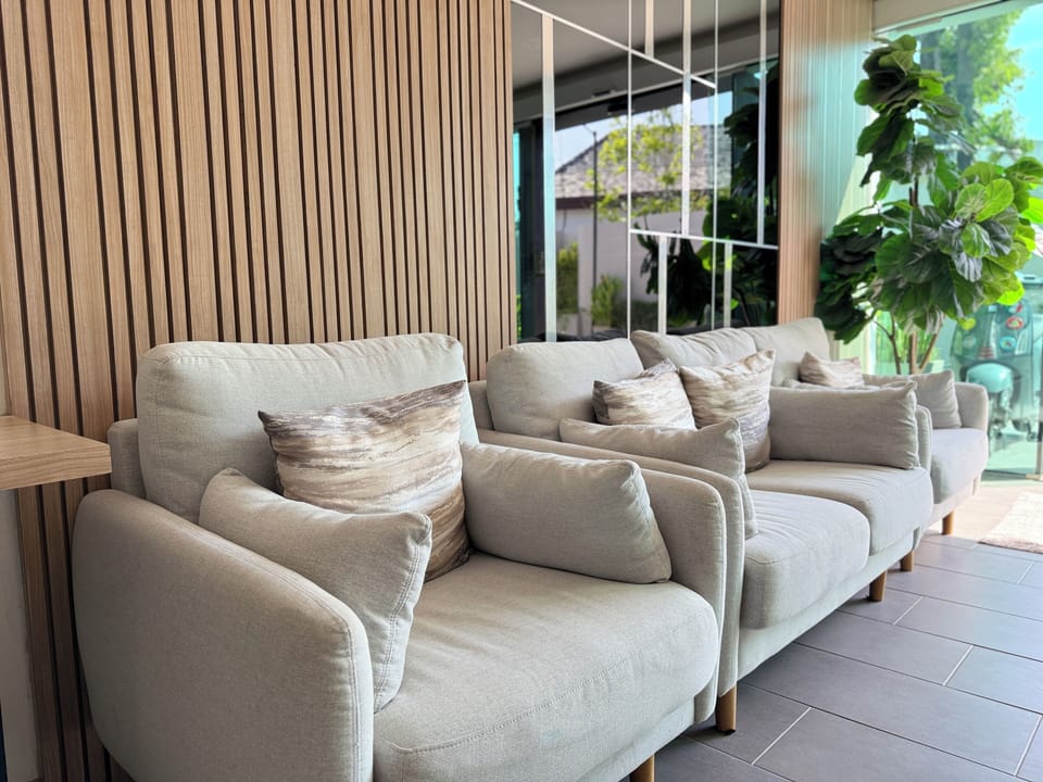Lobby sitting area
