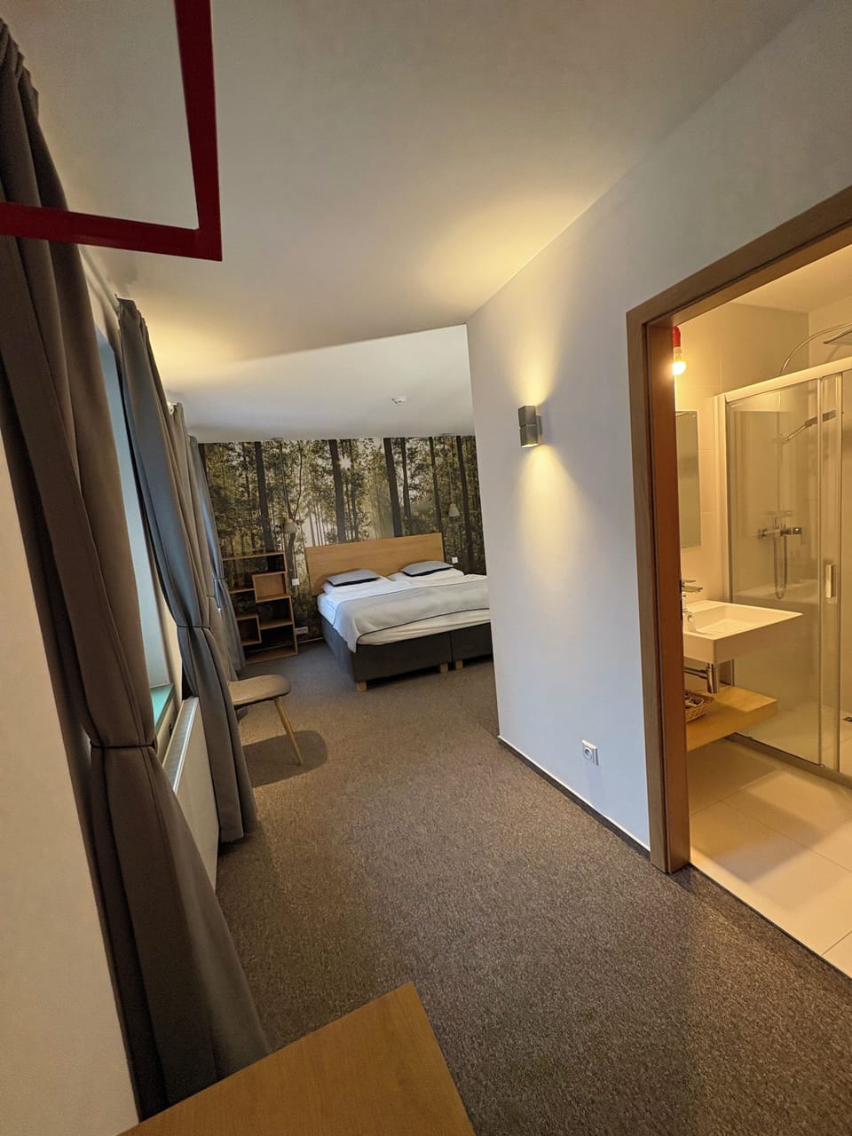 Deluxe Double Room, Private Bathroom, Courtyard View | In-room safe, blackout drapes, soundproofing, free WiFi
