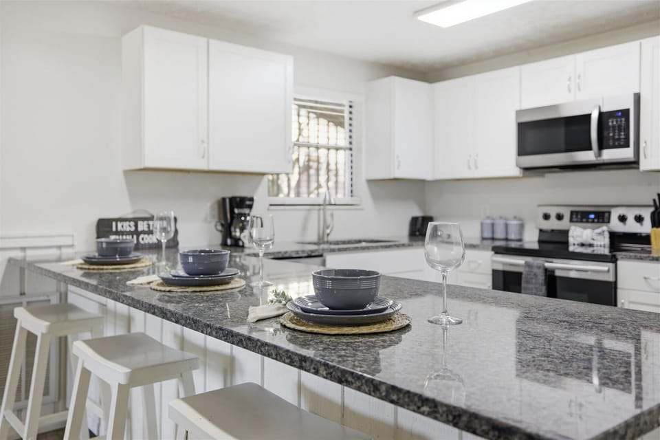Dining area with space for the whole group to enjoy together