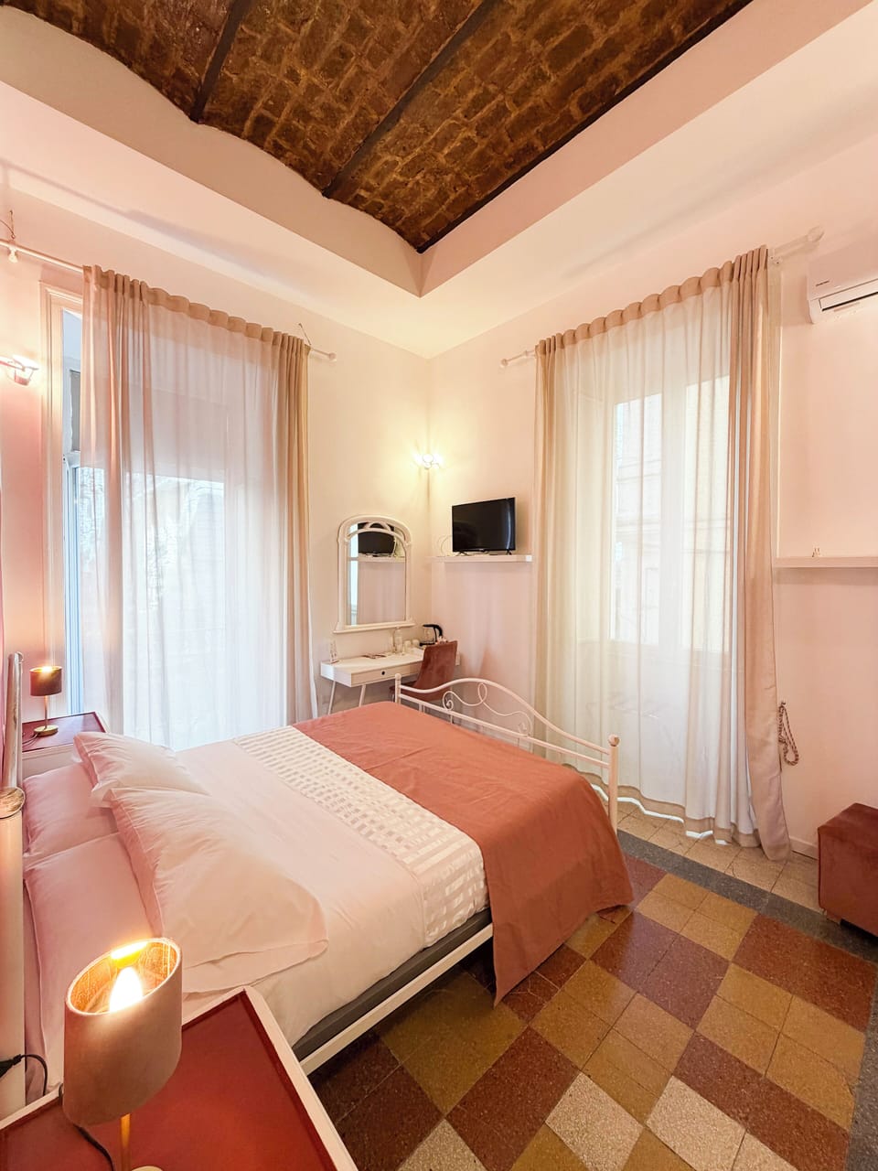 Family Suite, 2 Bedrooms, Balcony, City View | Memory foam beds, minibar, desk, laptop workspace