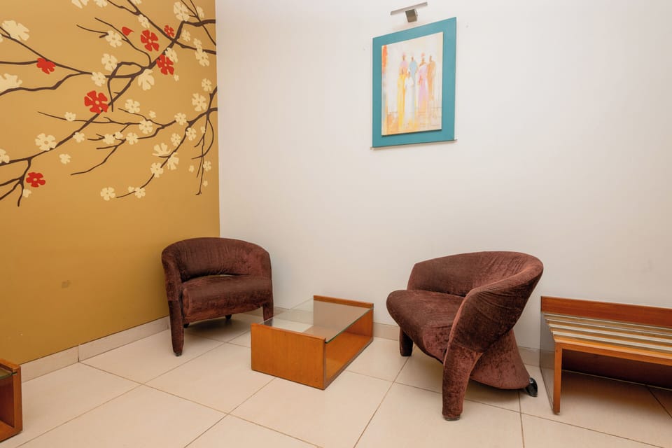 Individually decorated, individually furnished, desk, iron/ironing board