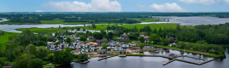 Vakantiepark Wiedense meren - Tinyhouse havenzicht - environment