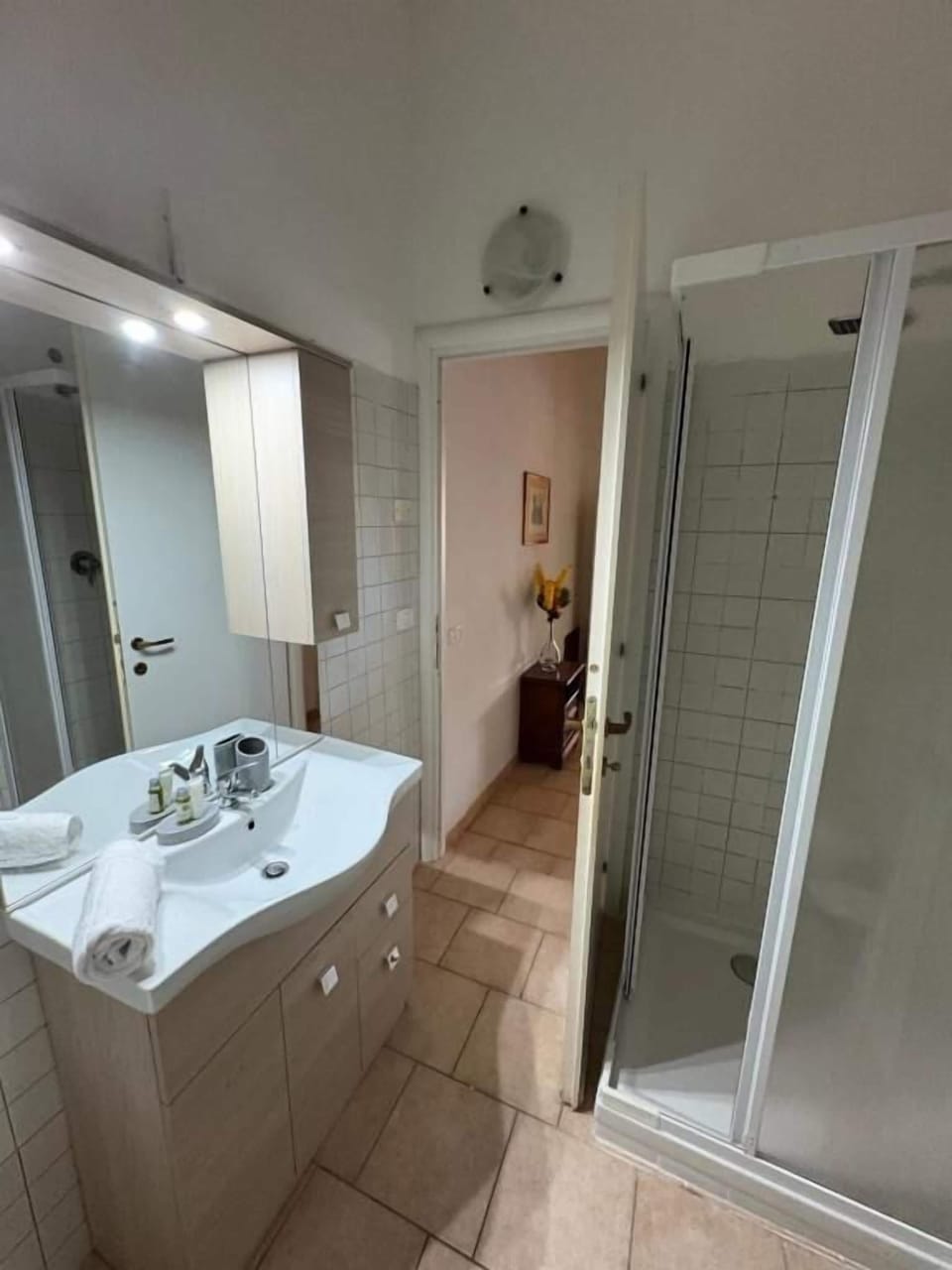 Family Apartment, Terrace, Park View | Bathroom | Shower, hair dryer, bidet, towels