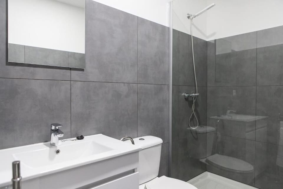 Classic Studio, City View | Bathroom | Shower, hair dryer, towels, soap