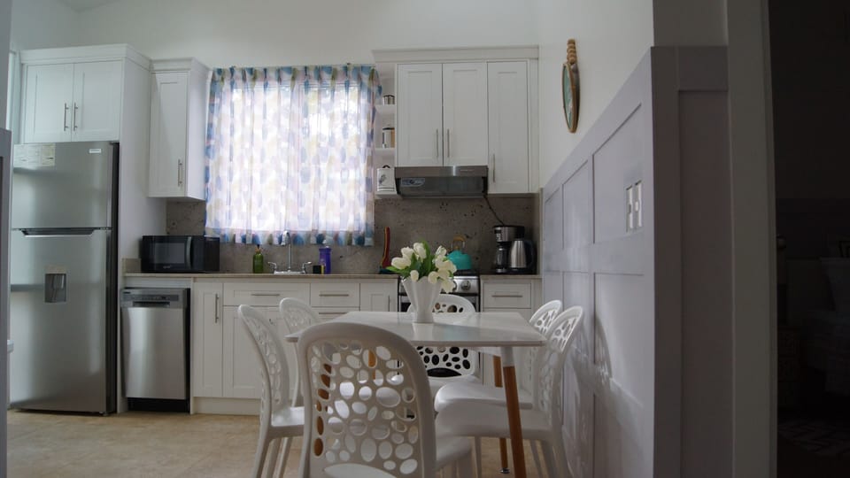 kitchen with dining area