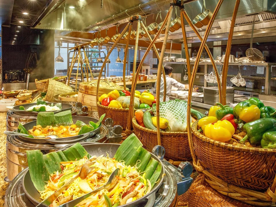 Daily buffet breakfast for a fee