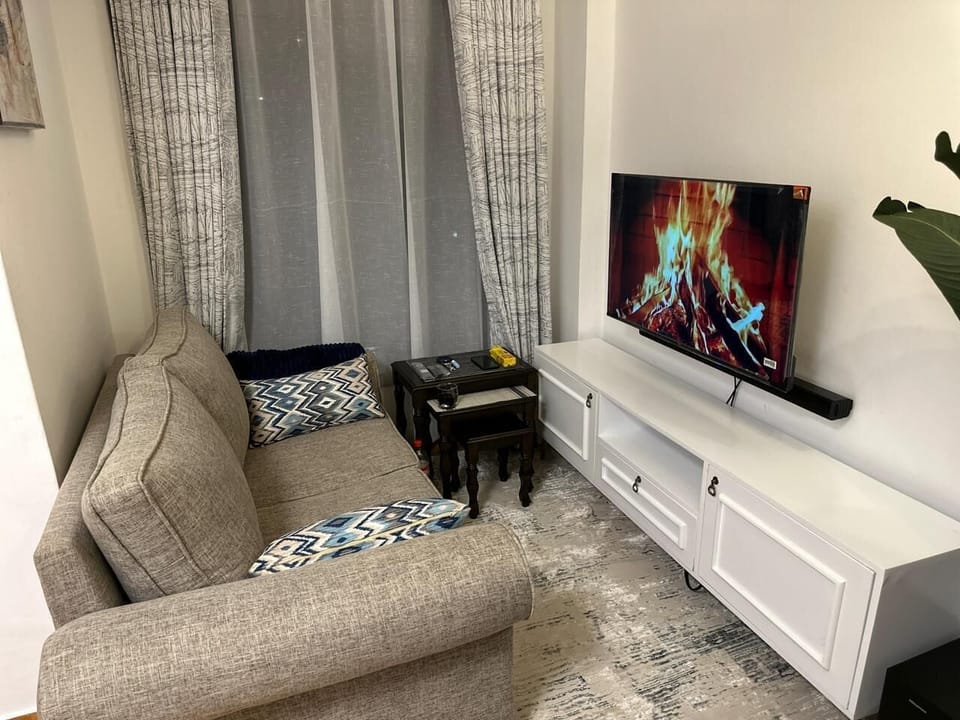 Classic Apartment | Living area | 32-inch Smart TV with digital channels
