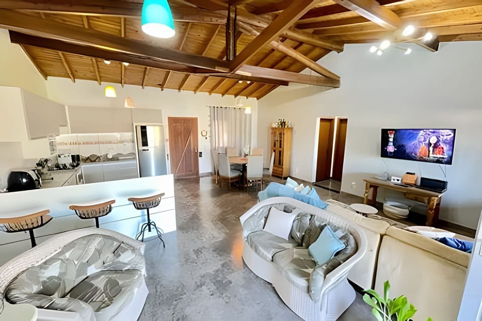 Basic Villa | Living area | Flat-screen TV
