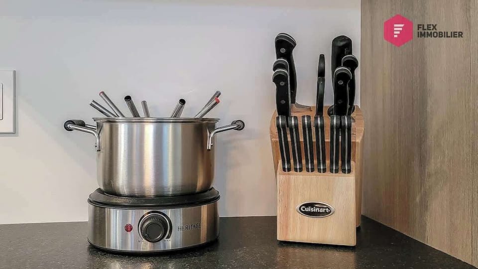 Une cuisine très bien équipée !