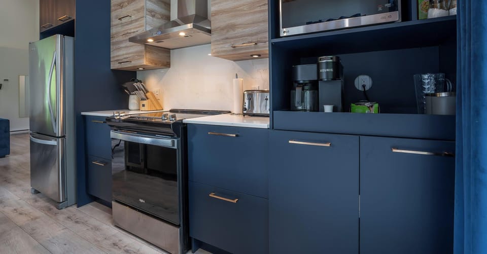 "Gorgeous chalet in a cute sub division. The house was gorgeous, hot tub clean, and the club house had a great pool, billiards and sauna. Kitchen was well stocked -- they even had raclette which made for the perfect dinner in!" Jaclyn (Worcester, MA)