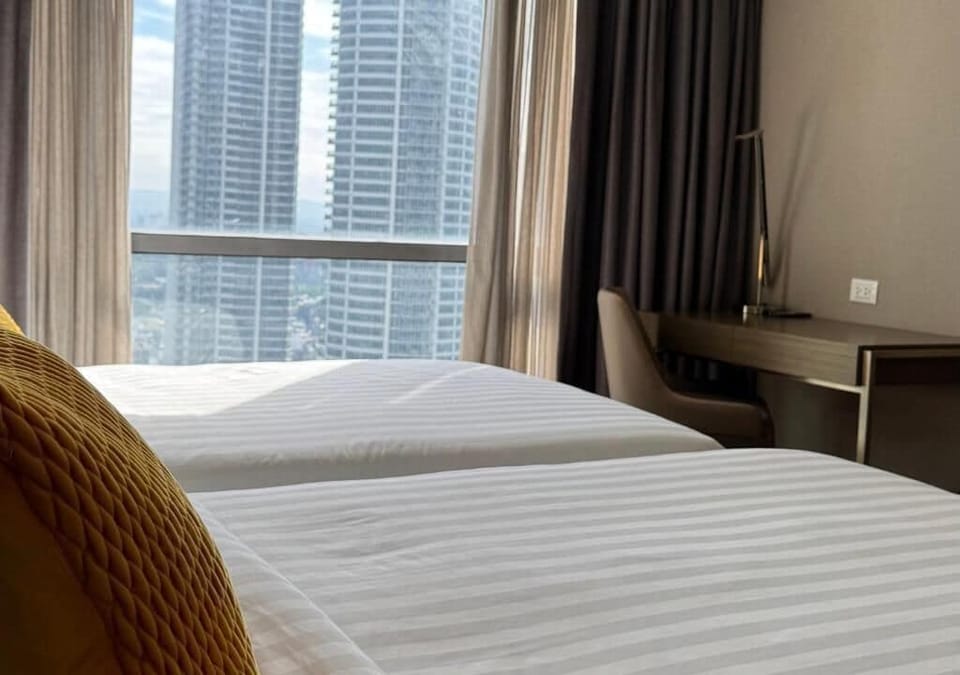 Standard Suite, 2 Double Beds, Non Smoking, City View | In-room safe, iron/ironing board, free WiFi