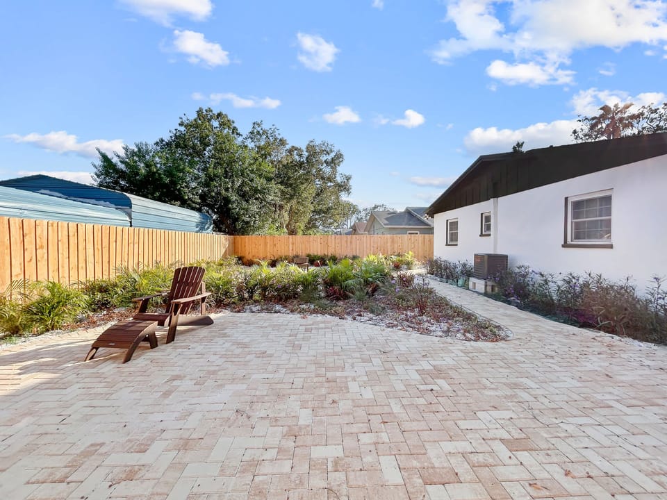 Shared backyard 