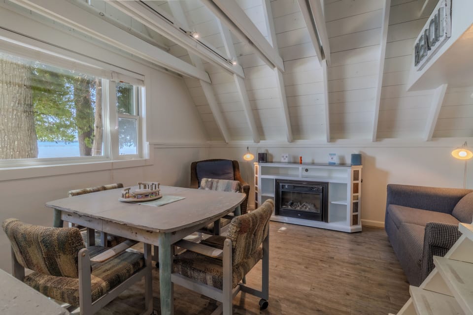 Dining and living room