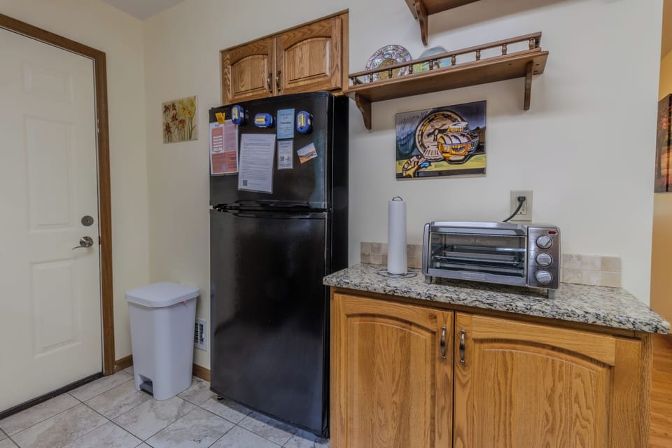 Kitchen - With entry to the garage