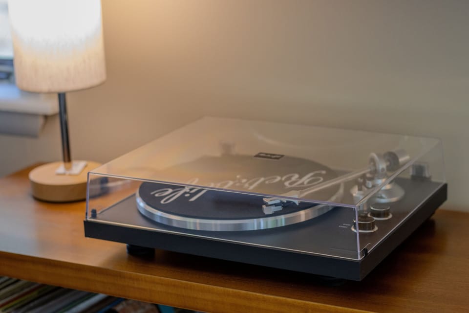 Record Player - Included vinyl record player for your enjoyment.