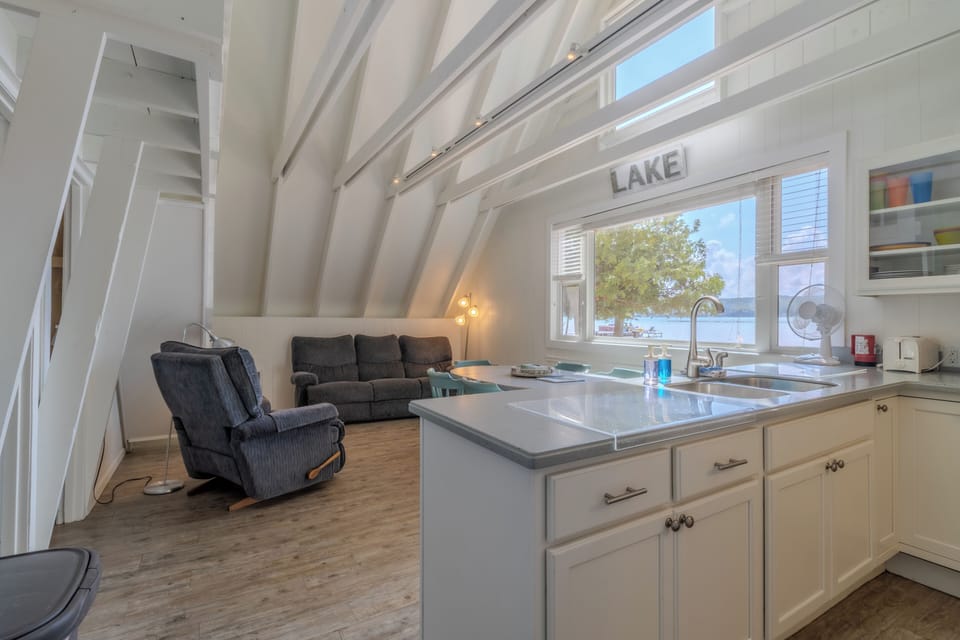 Kitchen and Living Room