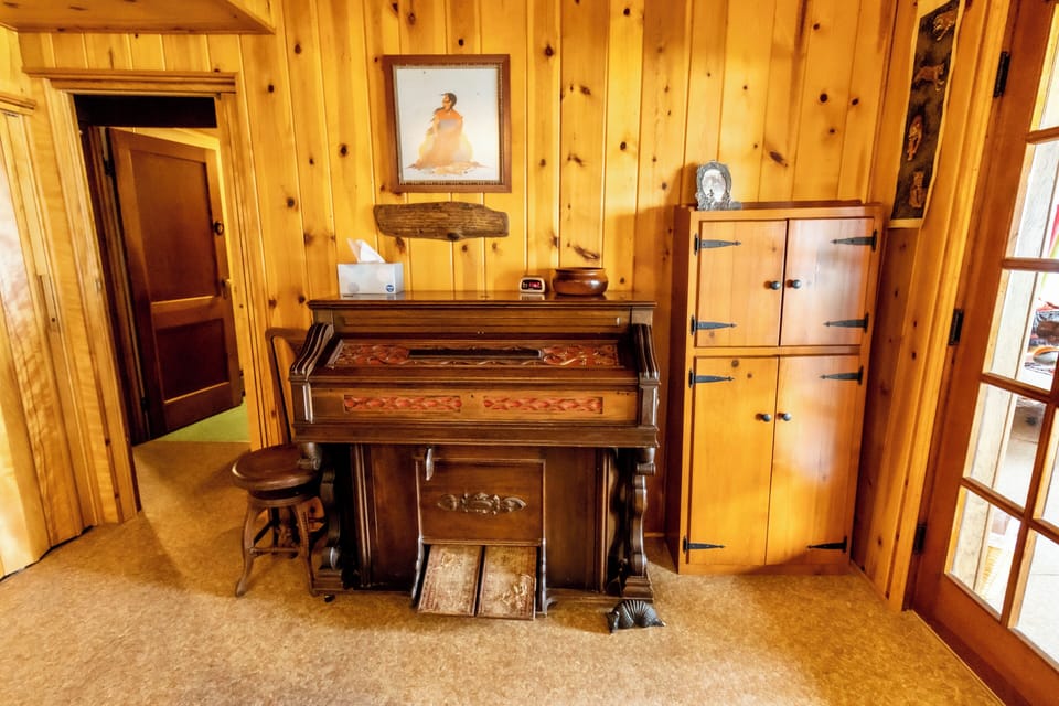 Piano in Living Room