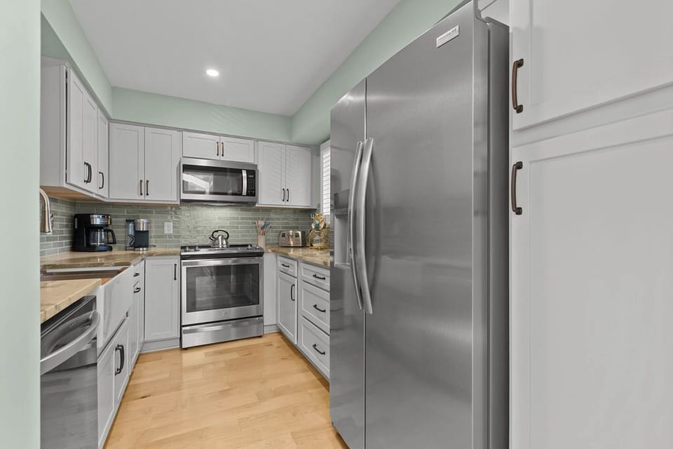 Stainless steel appliances
