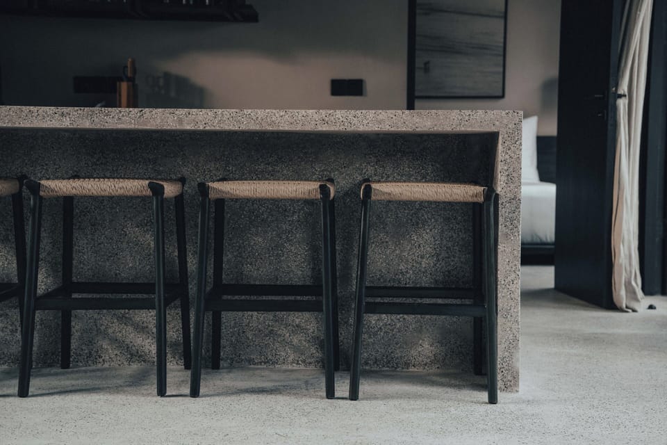 Luxury Villa, Pool View | Private kitchen | Fridge, cookware/dishes/utensils