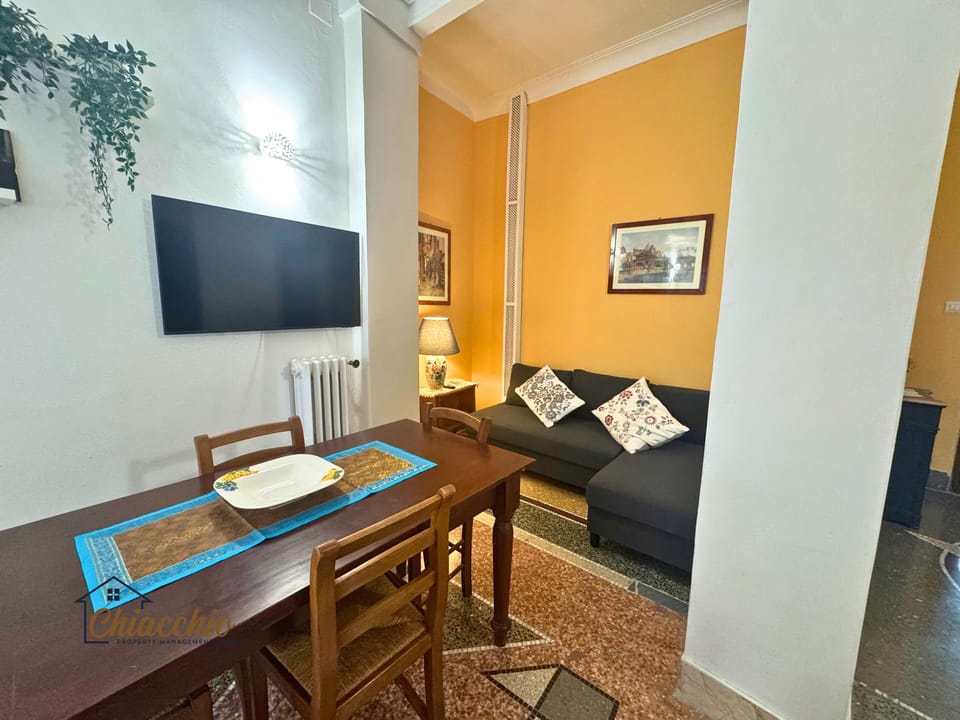 Apartment, 1 Queen Bed with Sofa bed, Kitchenette, City View | Living area | 45-inch flat-screen TV with satellite channels, Netflix