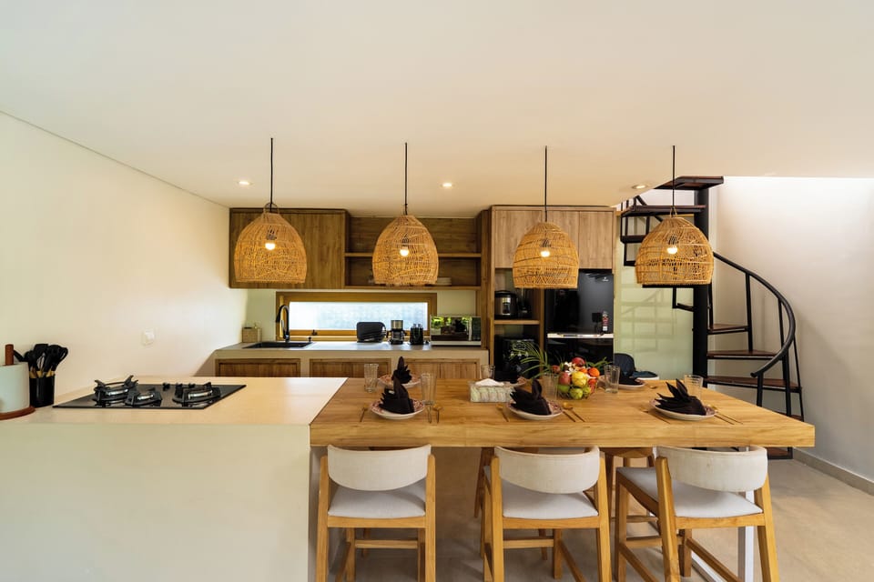 Standard Villa, Pool View | Private kitchen
