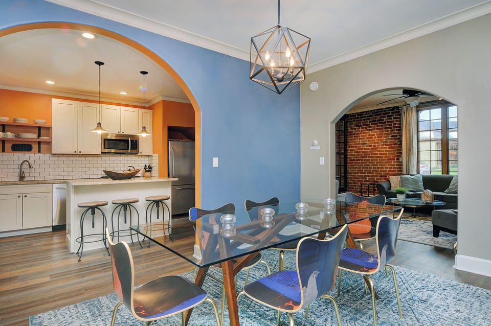 Dining Room opens to the Kitchen