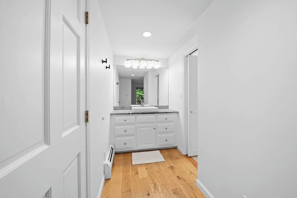 Primary Suite on the 1st floor of the home.