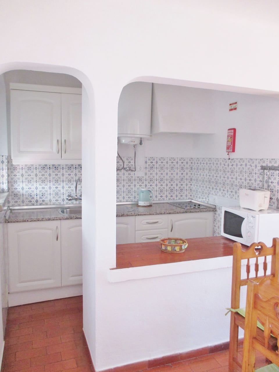 Panoramic Apartment, 1 Bedroom, Balcony | Private kitchen | Fridge, microwave, stovetop, electric kettle