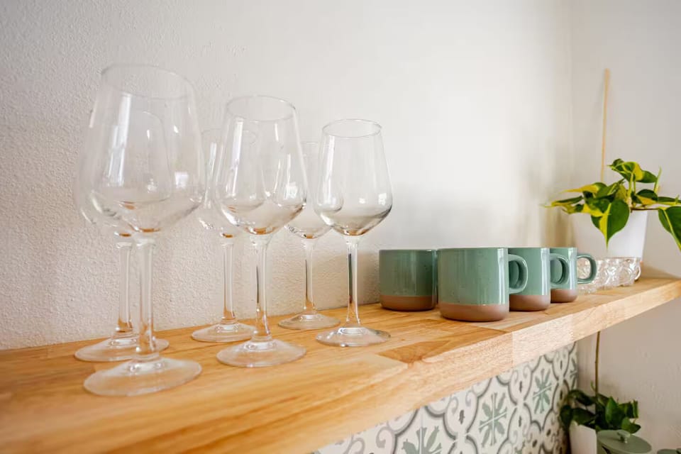 Unwind and enjoy a glass of wine after a day at the beach or exploring the neighborhood and surrounding area.
