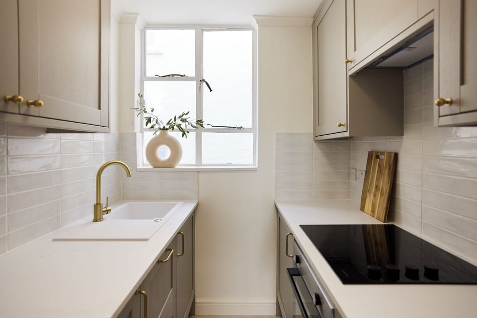 Apartment, Patio | Private kitchen