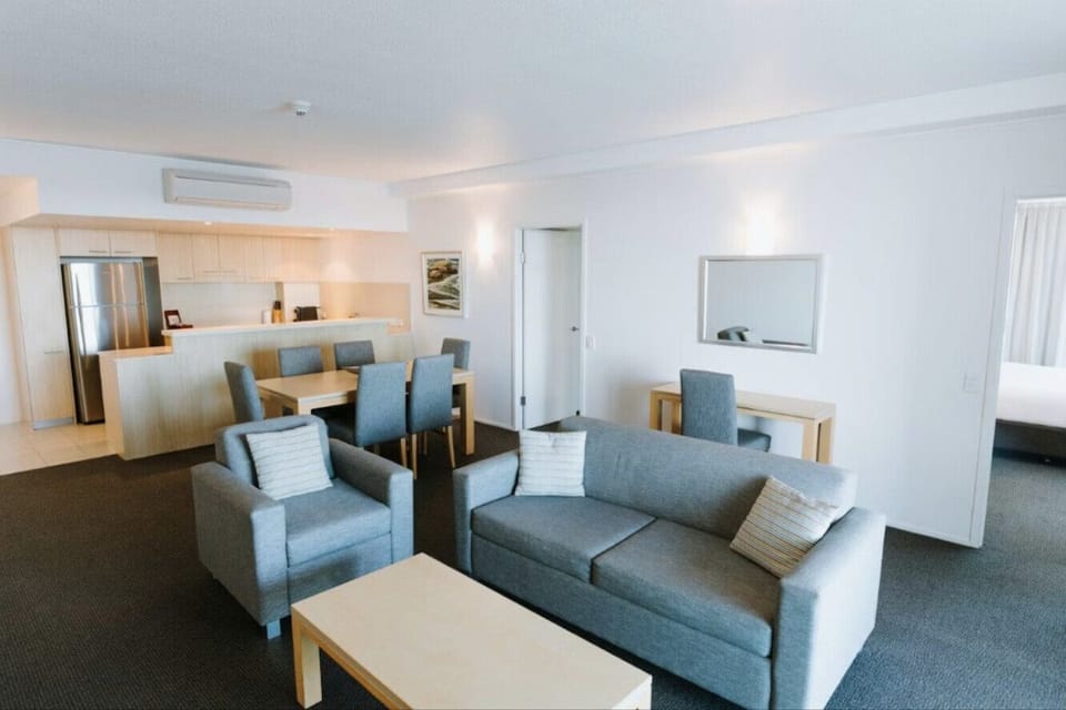 Lounge with view to kitchen