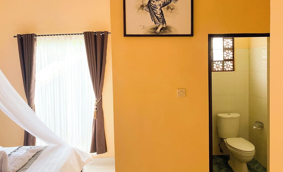 Standard Double Room, Balcony, Mountain View | Bathroom