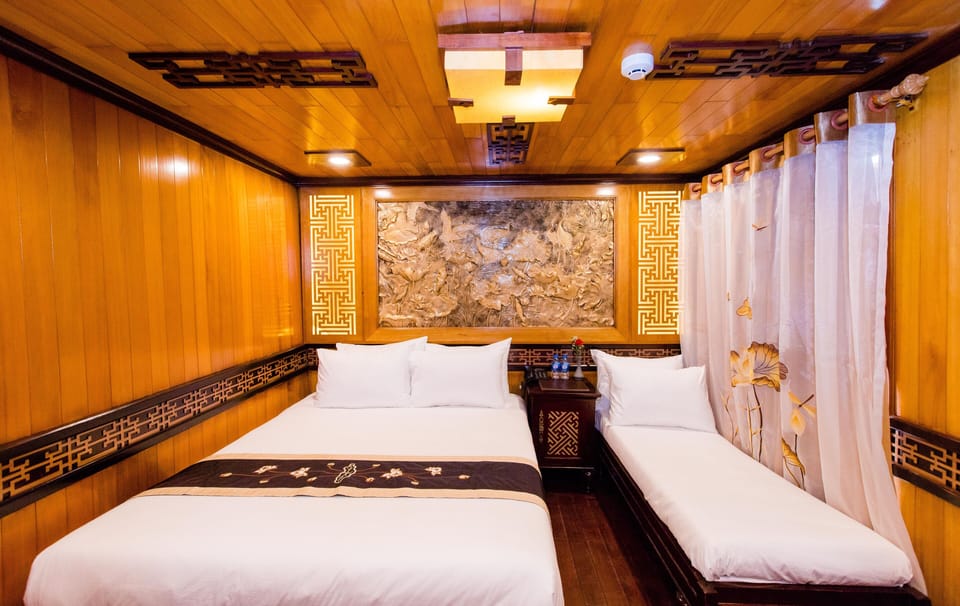 Deluxe Triple Room, Sea View | 2 bedrooms, premium bedding, pillowtop beds, minibar