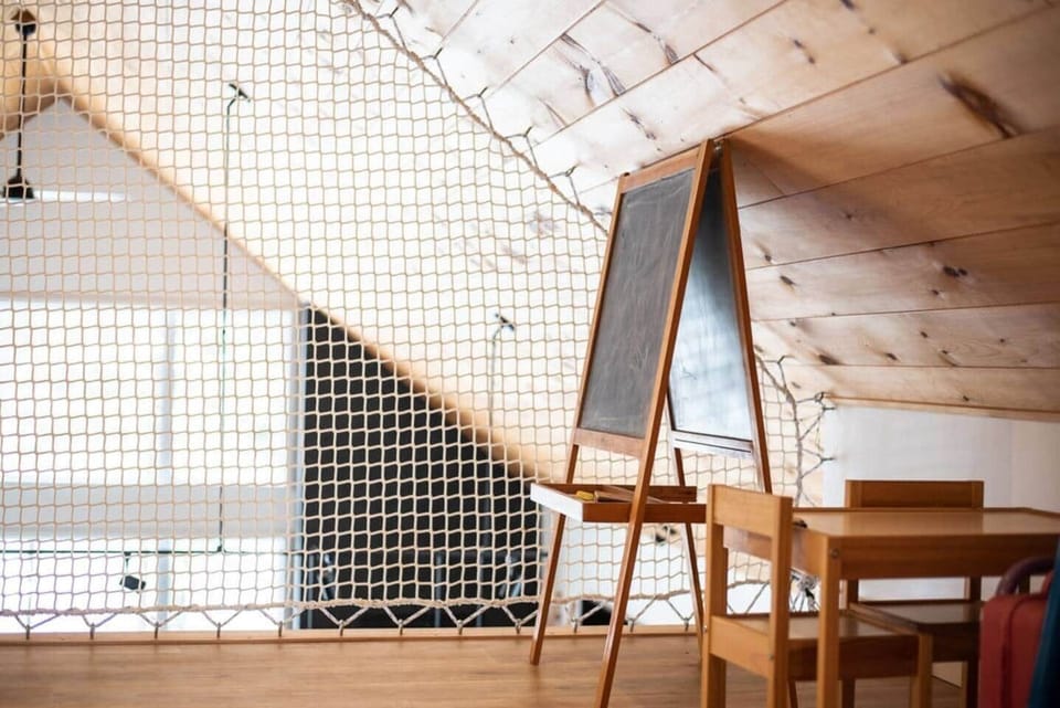 Upstairs kid's playroom