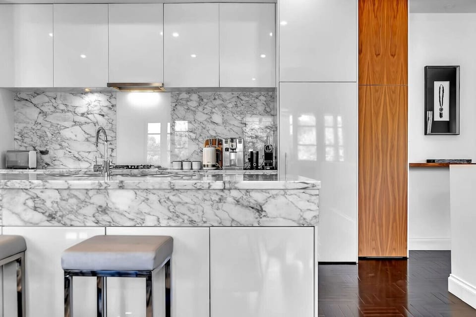 Modern kitchen island perfect for cooking and entertaining