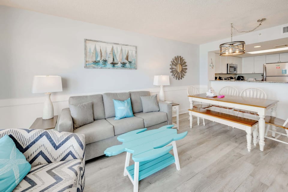 Stylish Living Room w/ Amazing Views 🌊✨
