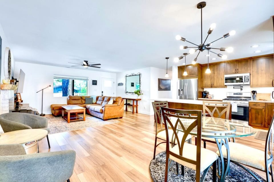 Open living space with lots of light