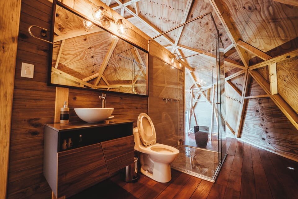 Deluxe Room, Mountain View | Bathroom | Separate tub and shower, towels, soap, shampoo