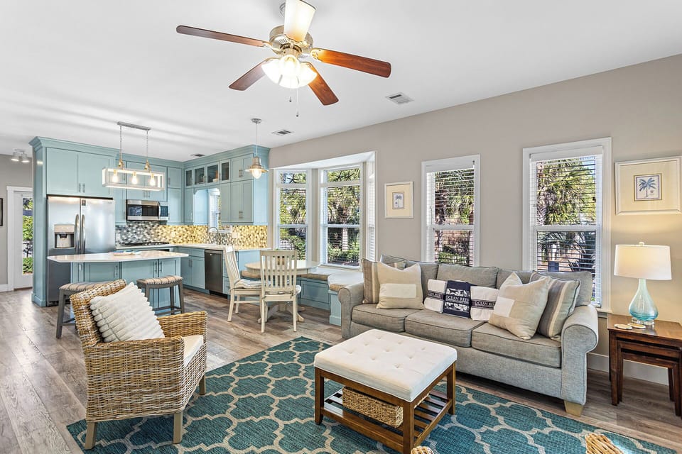 Redfish Cottage Living Room Alt