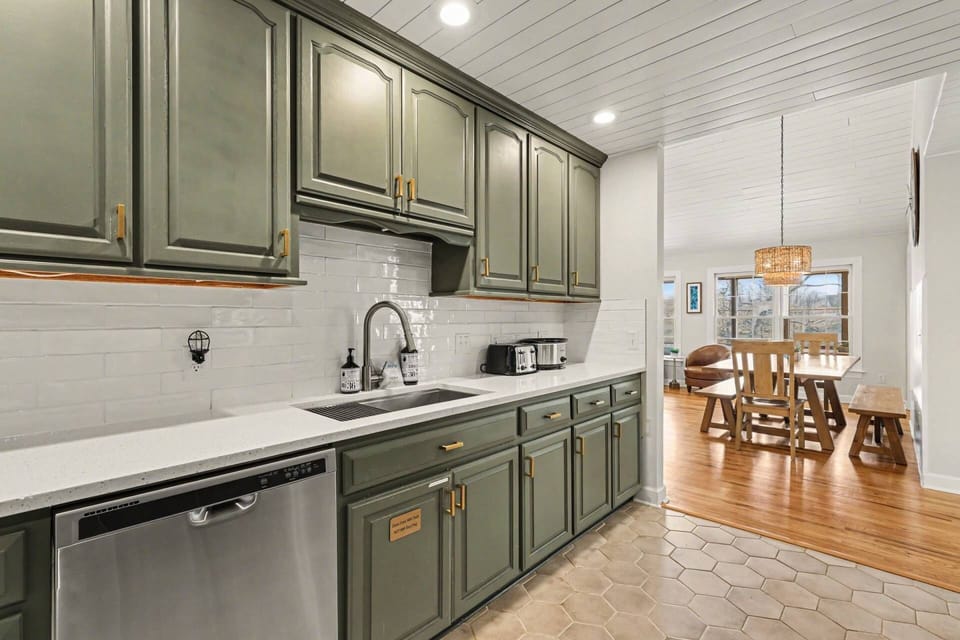 Cook something special in this modern kitchen.