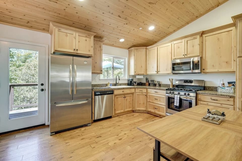 Dining space for shared meals, morning coffee, or planning your next adventure