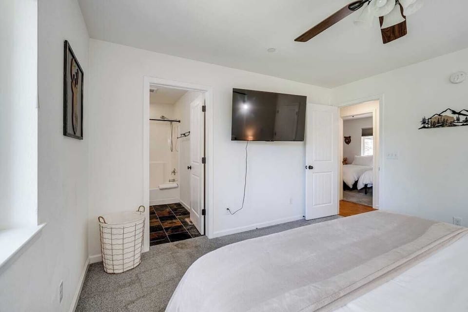 Private ensuite bathroom connected to the primary bedroom