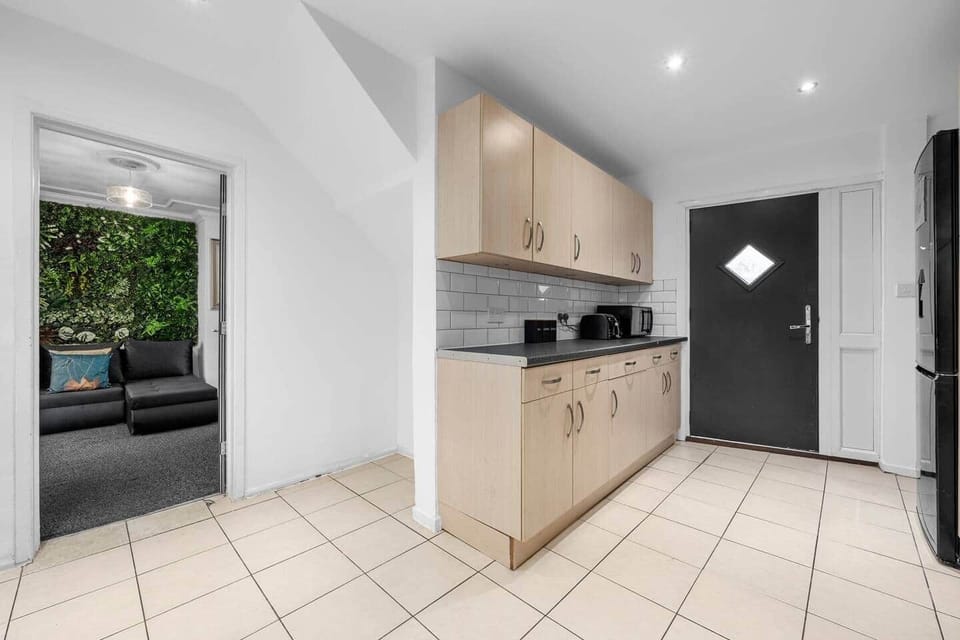 Kitchen and living room