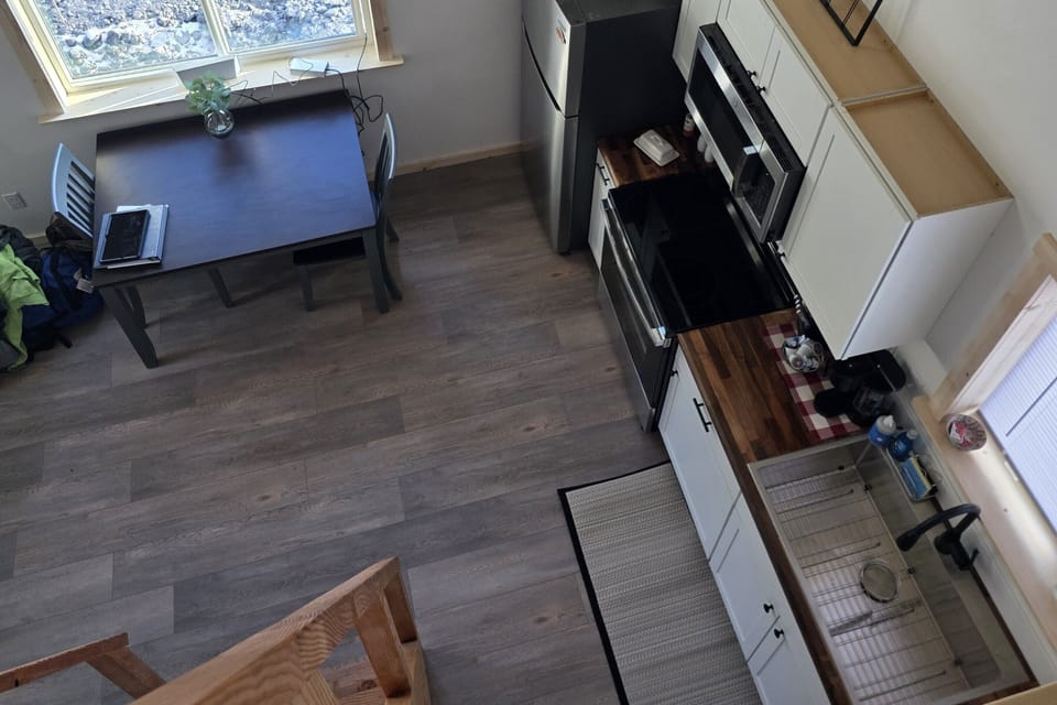 View of main floor from loft.