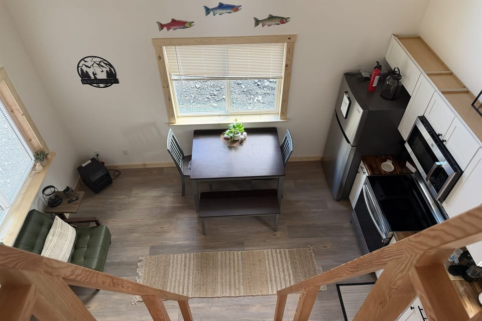 View of main floor from loft
