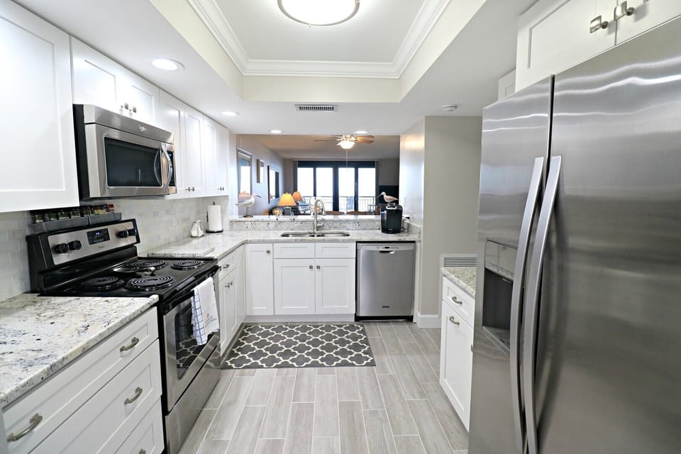 St. Augustine Ocean Front Rentals Kitchen