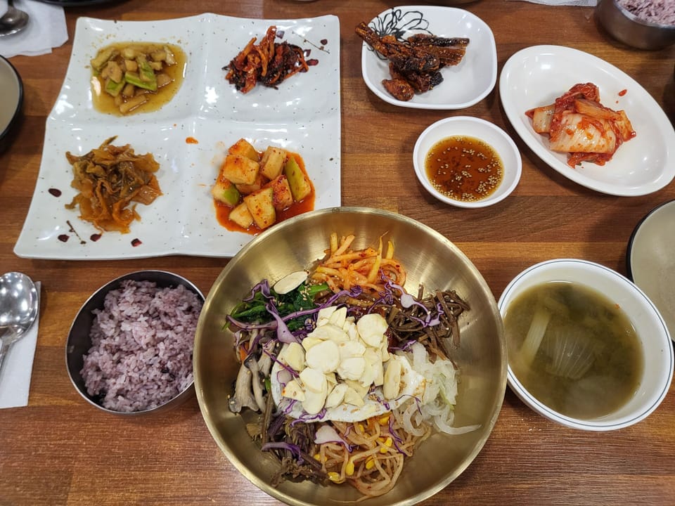 Daily Korean breakfast for a fee