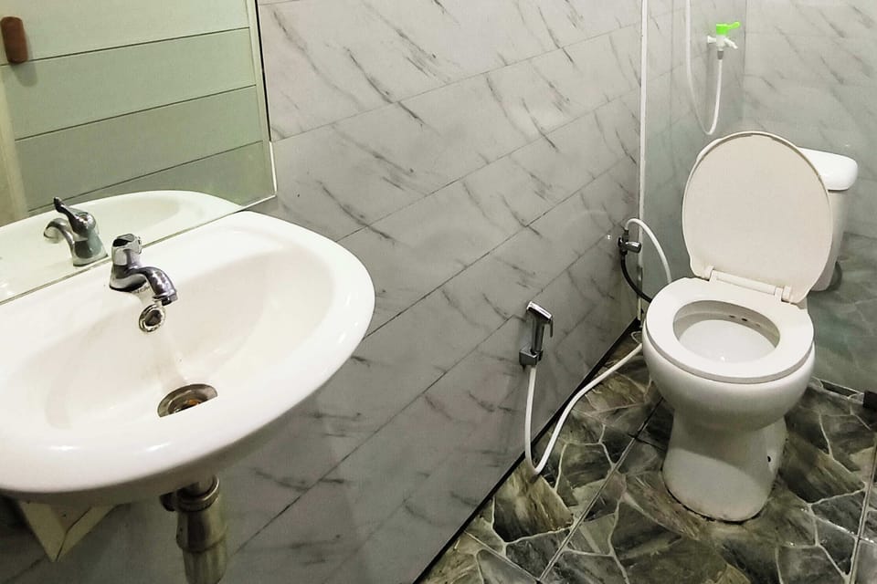 Deluxe Double Room | Bathroom | Shower, free toiletries, towels, toilet paper